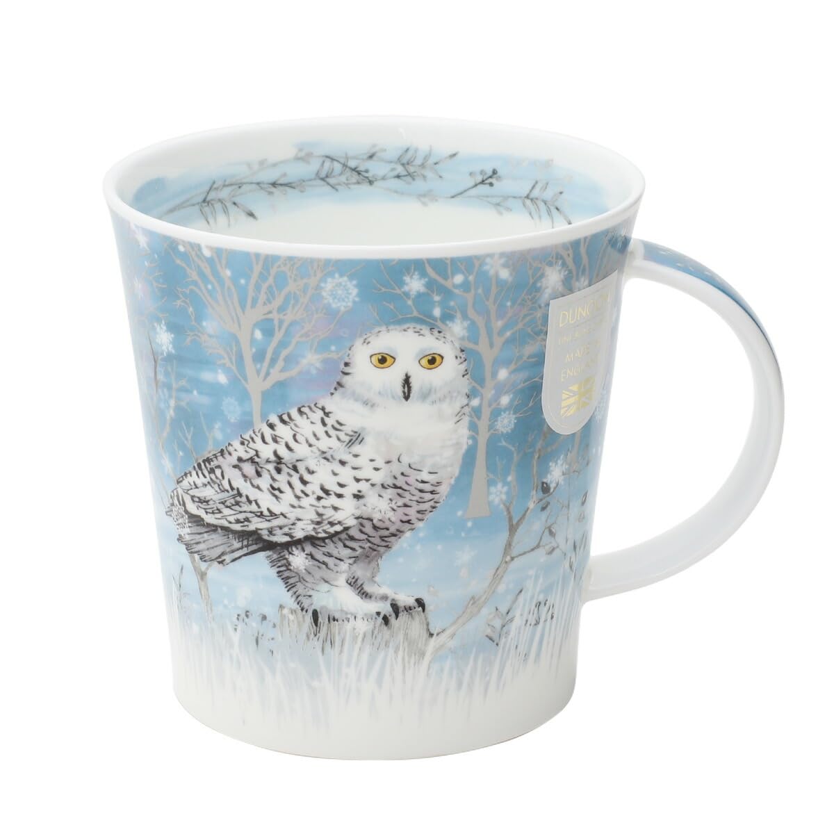 Dunoon Mugs Cairngorm Moonlight - Taza de Navidad, diseño de búho, CA-MOOL-OW