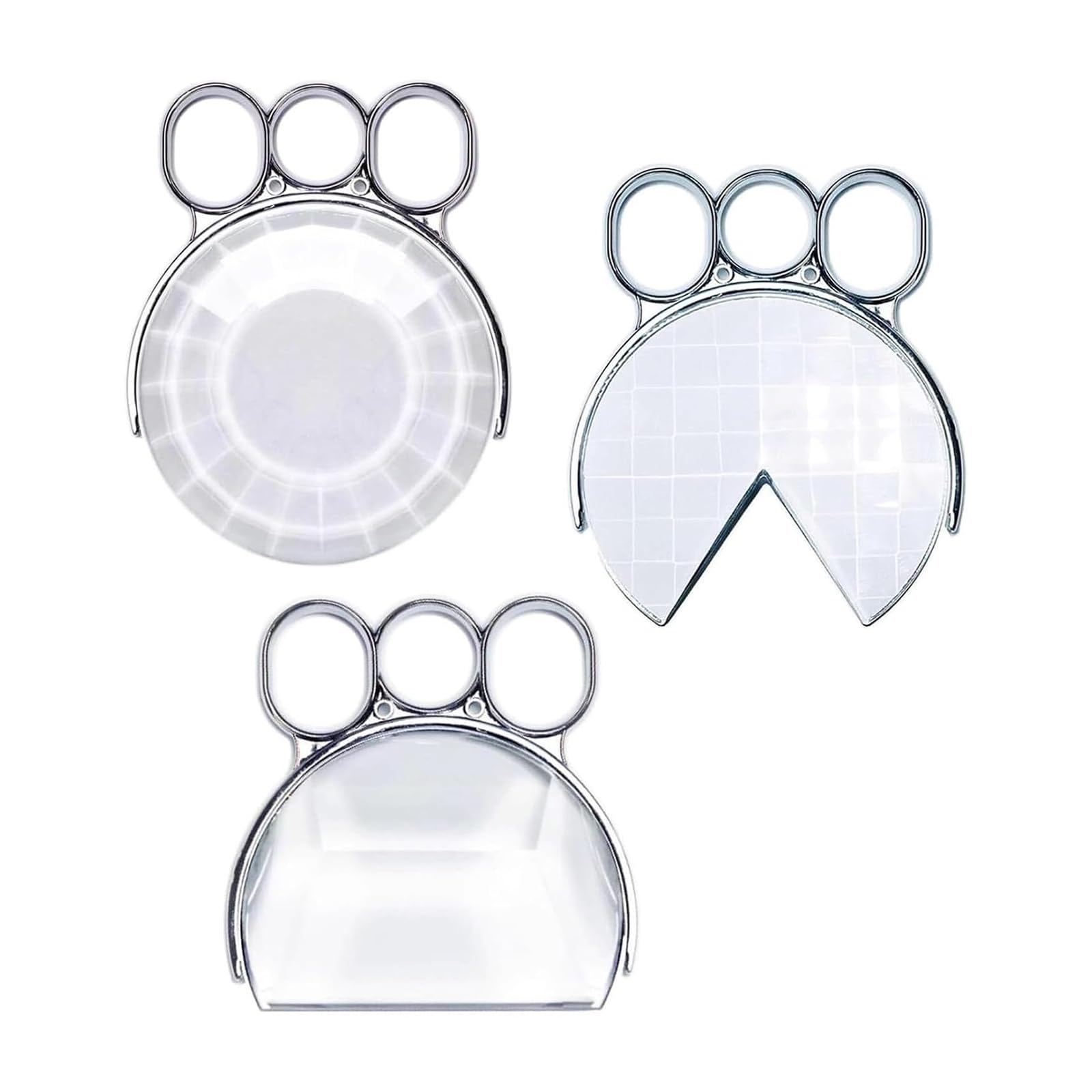 ZHJOPP 3pcs Handheld Camera Effects Filter, 77mm Kaleidoscope Glass Prism Lens, Multi Refraction, Variable Number Of Photographic Subjects