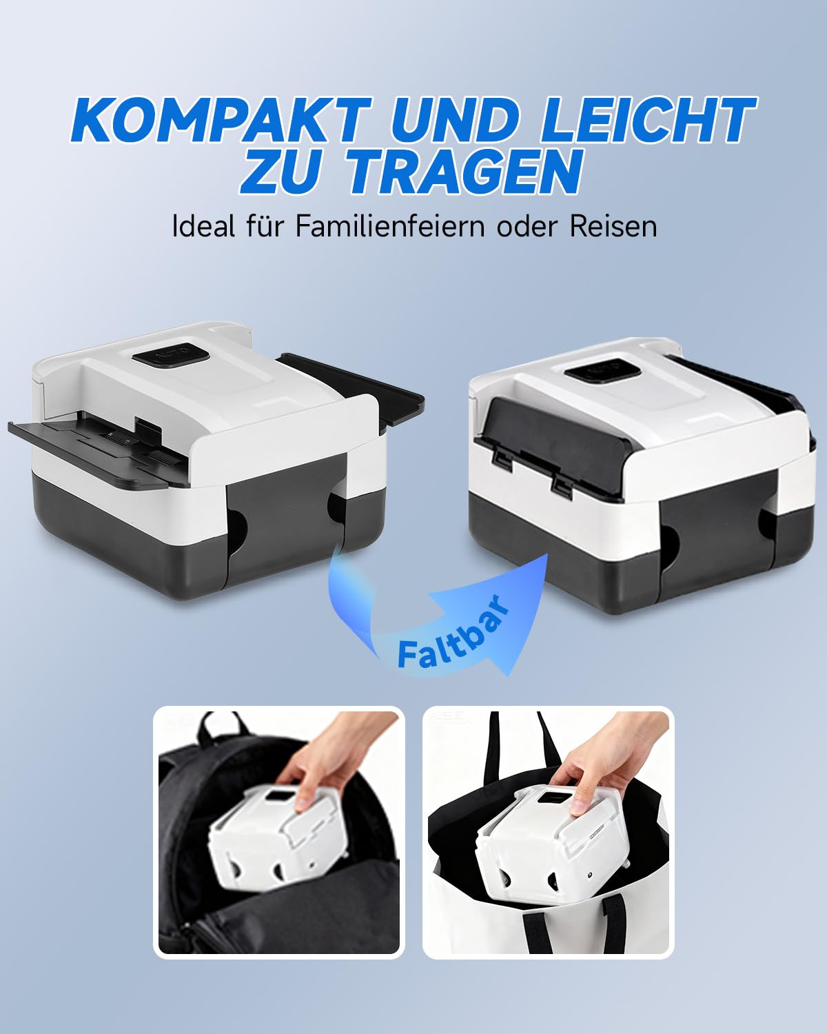 Mescolatore Carte da Gioco Automatico Ricaricabile 3000 mAh 2 Mazzi Bianco