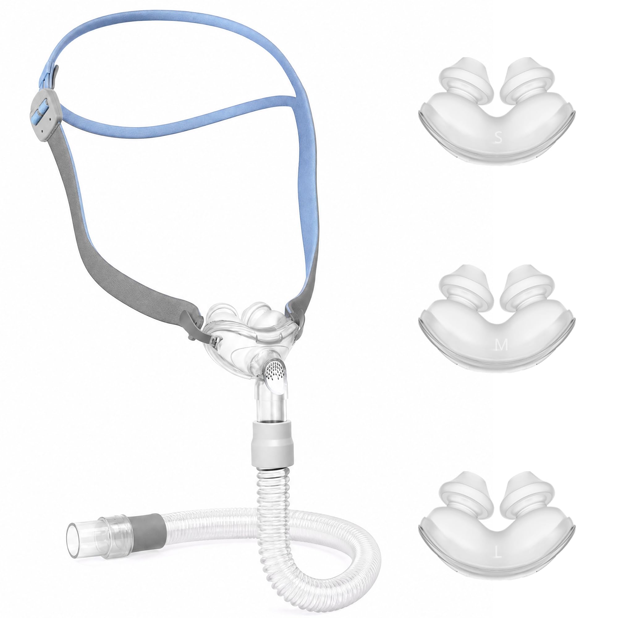 Photo 1 of AIBUTI Comfort CPAP Nasal Pillow Mask Replacement Frame System with Headgear and