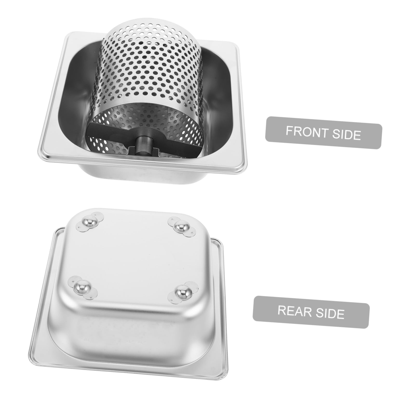 Rullo Applicatore di Burro in Acciaio Inox 1L Supporto, Distribuzione Burro per Hamburger e Dolci, Strumento per Imburrare Pane e Torte, Adatto a Cucine Commerciali e Barbecue