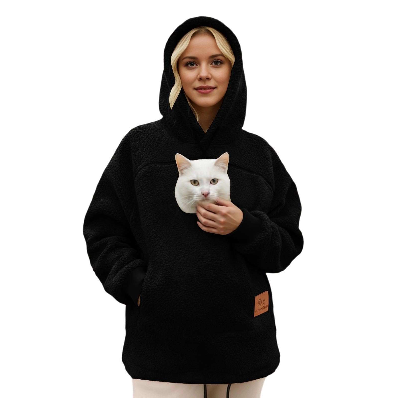 Sudadera con capucha para mujer, algodón, con capucha, corte regular, flexible, bolsillo canguro, capucha ajustable, informal, primavera, suave, sudadera deportiva, estilo moderno, A100