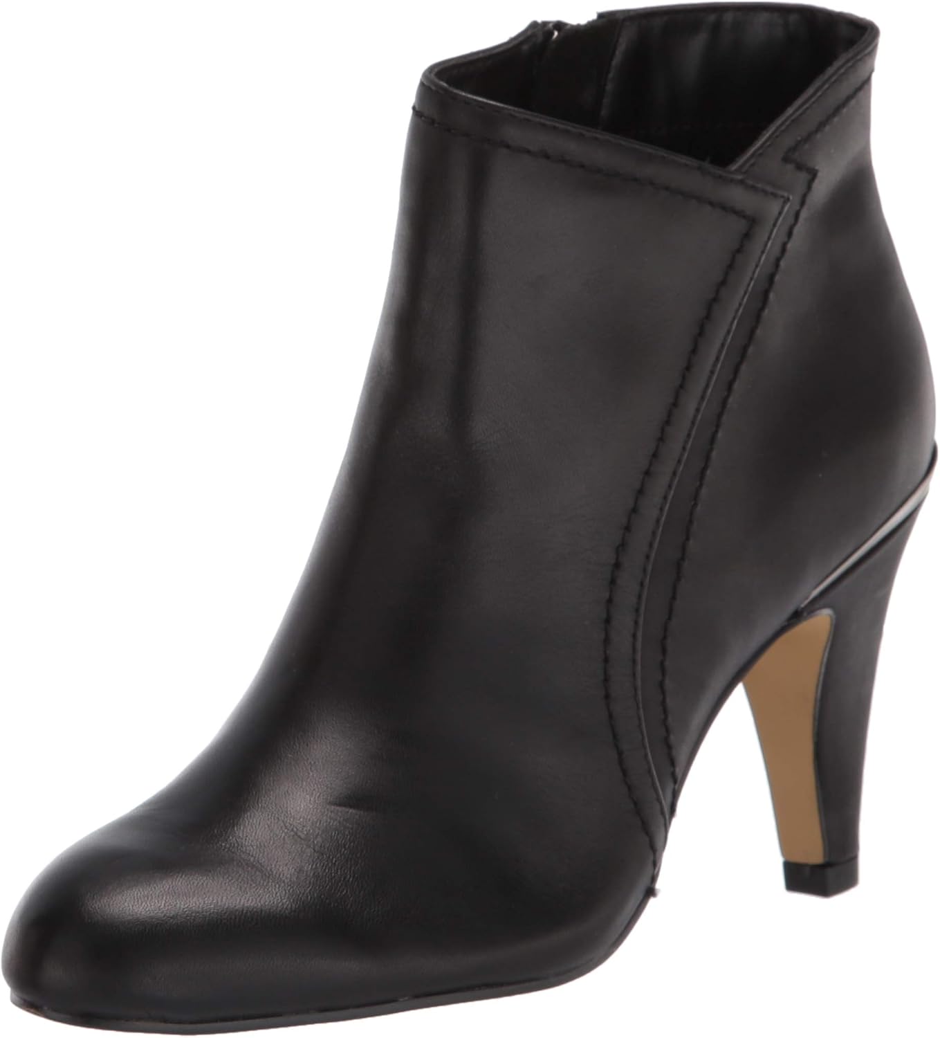Bella Vita Women's Ankle Boot, Black Leather, 7 Narrow