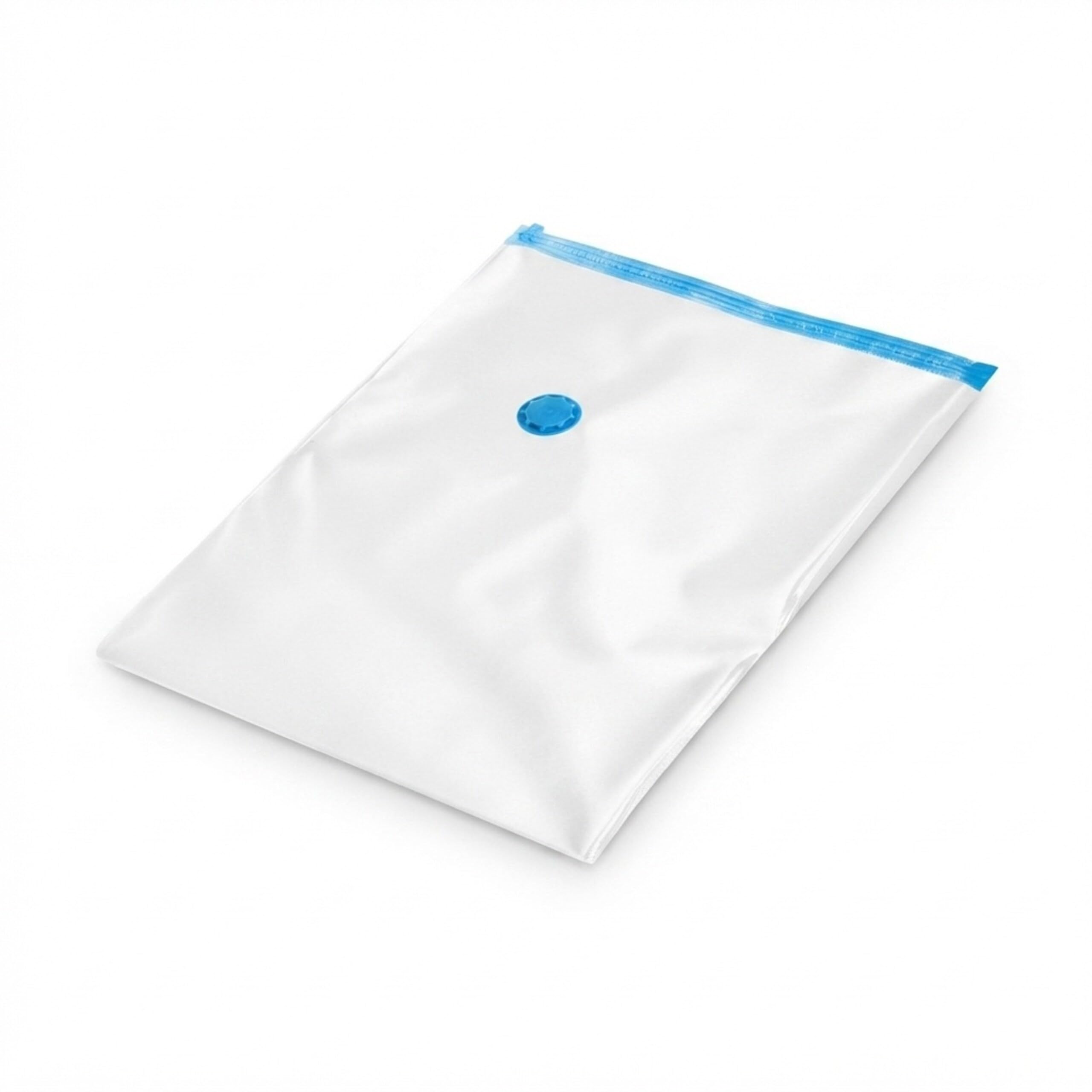 Relaxdays 24 Sacchetti sottovuoto XL Compressione, Viaggio, Abbigliamento e Coperte, con valvola, Trasparenti, in Set