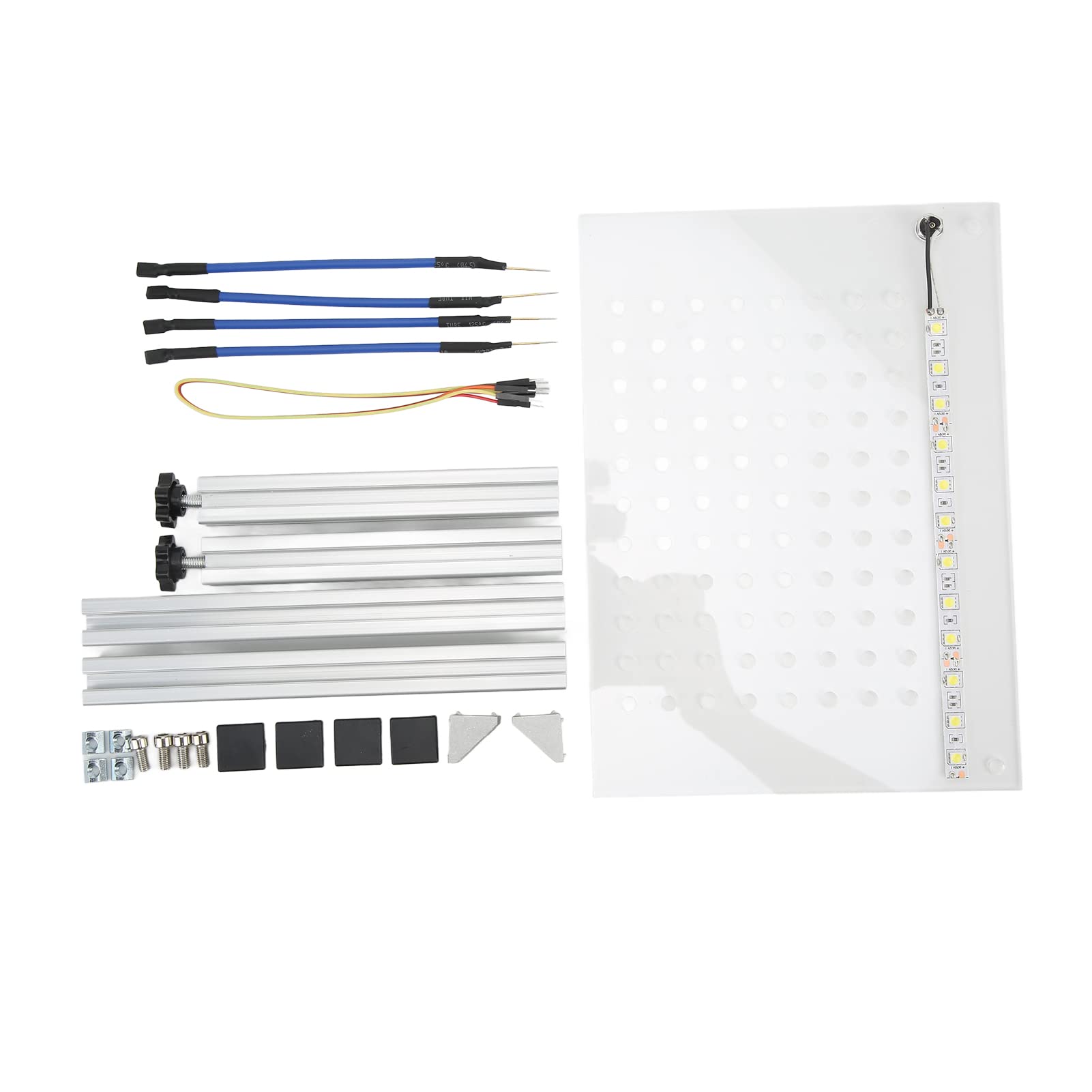 Cadre BDM Professionnel en Alliage D'aluminium Cadre BDM LED pour Outils de Réglage de Puce ECU avec 4 Broches de Sonde pour Brosse de Véhicule écriture ECU