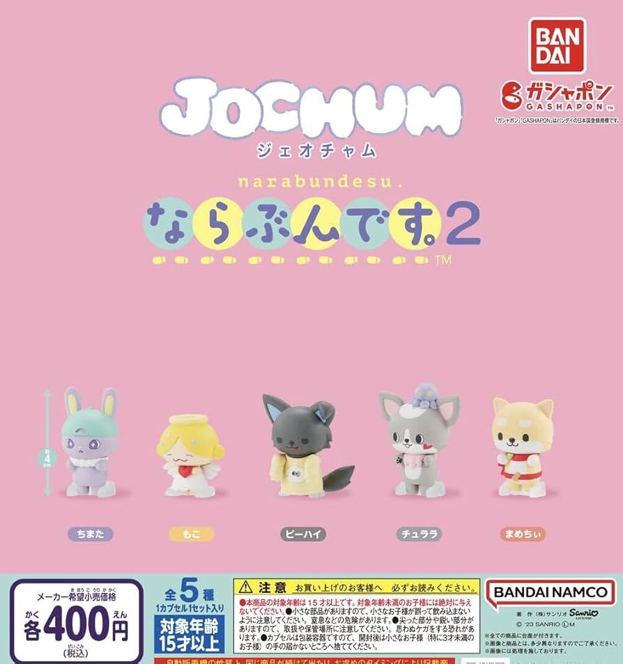 Amazon.co.jp: JOCHUM ジェオチャム JOCHUM ならぶん 。2 全5種セット