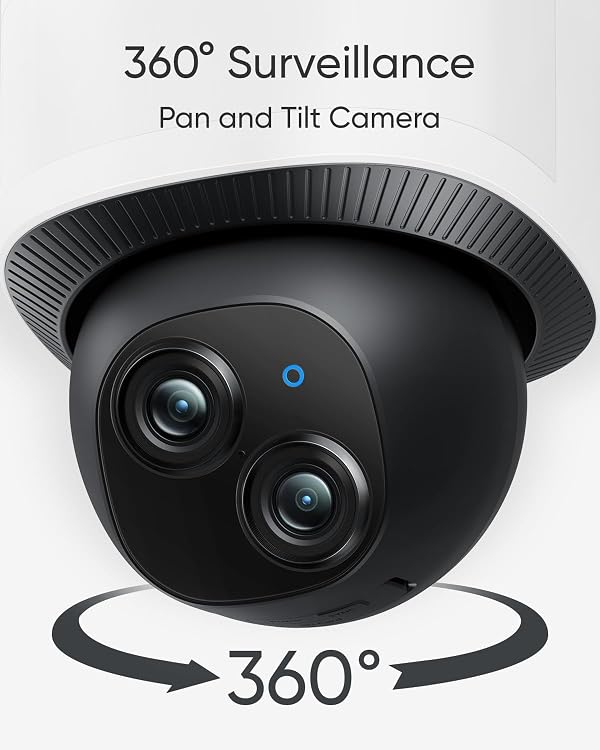 eufy Security Floodlight Camera E340 Wired, 360° Pan and Tilt, 24/7 Recording, Dual-Band Wi-Fi, 2,000 Lumens, Motion-Activated, Dual Camera, HomeBase 3 Compatible, Local Storage, No Monthly Fee by eufy Security - Image 3