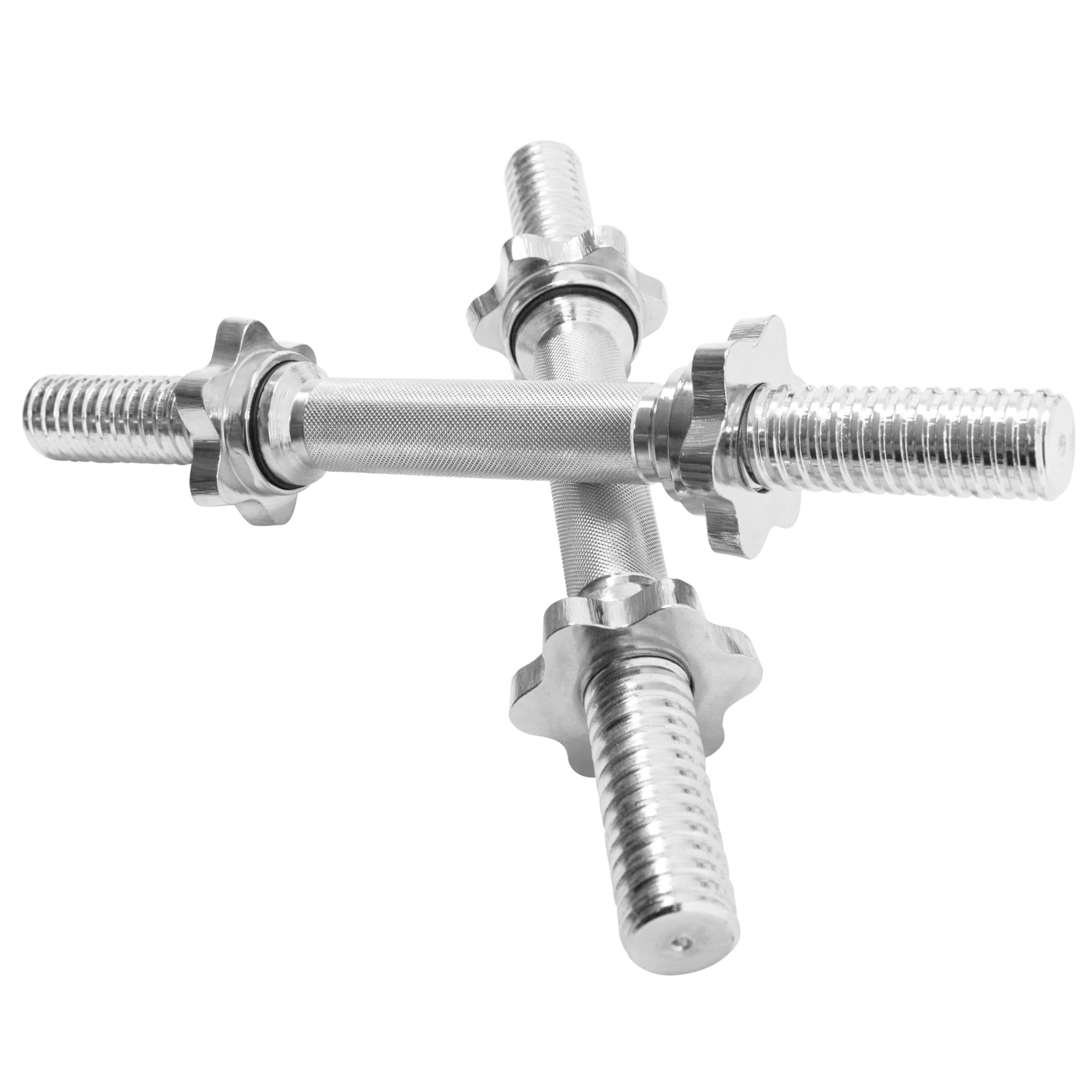 GORILLA SPORTS® Set di Manubri Corti - 20kg / 30kg, Coppia, 30mm, 2 Barre, Dischi di Peso in Ghisa, Rivestiti in Gomma, Antiscivolo - Dumbbell, Pesi per Palestra, Sollevamento, Allenamento della Forza
