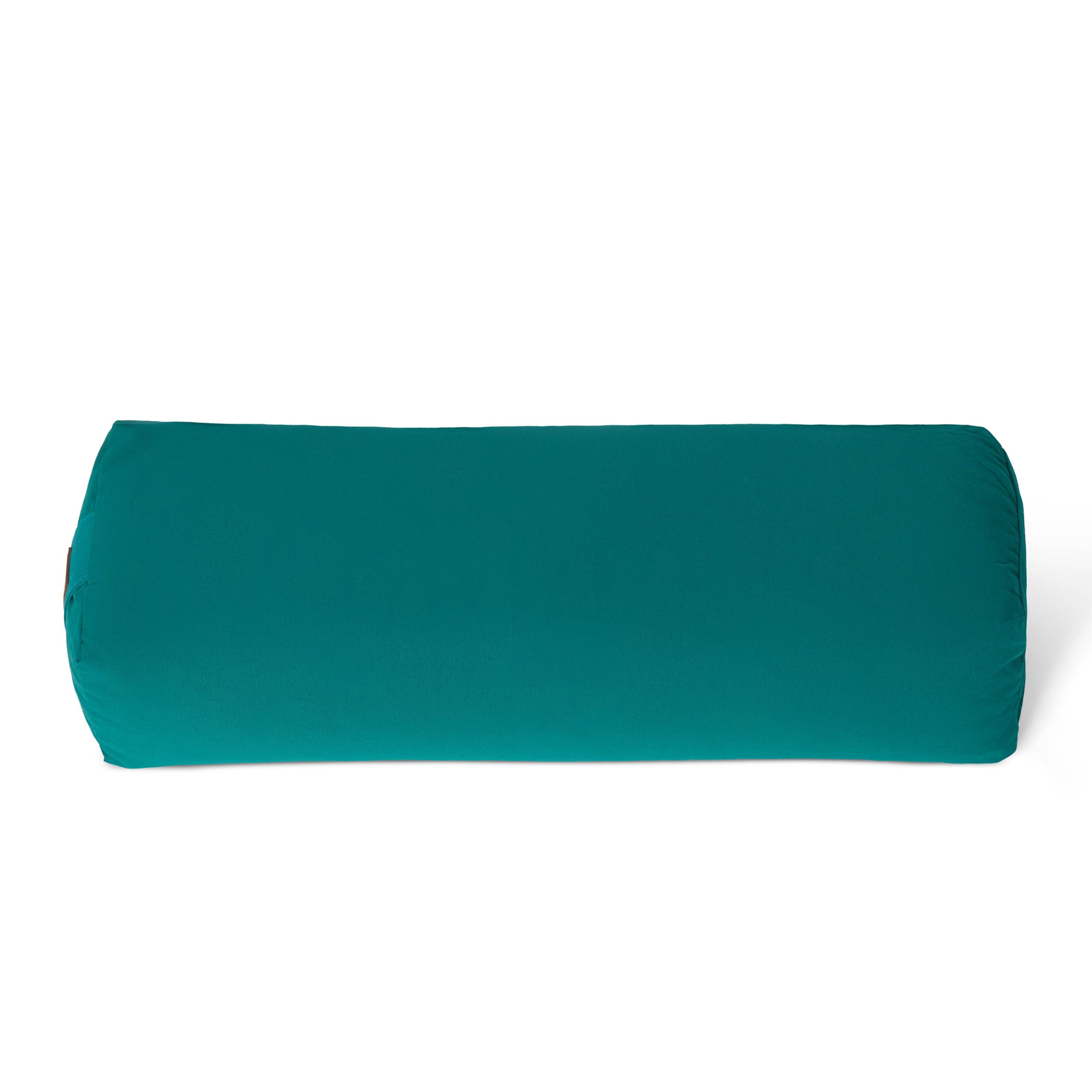Bolster yoga angolare »Paravati« con pula di farro bio (coltivaz. biolog. controllata) / Lunghezza ca 67cm e ca. 13cm Altezza - ideale come cuscino yoga / cuscino zafu / cuscino meditazione / supporto meditazione / elevato comfort alla seduta / lavabile i