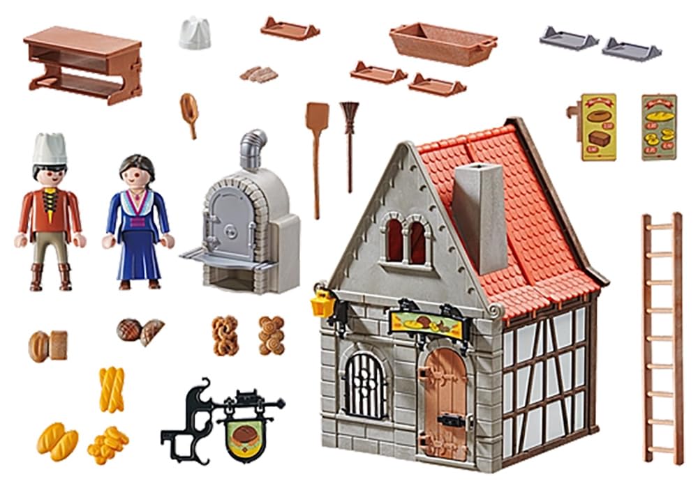 人気 プレイモービル playmobil ドールハウス パン屋 history