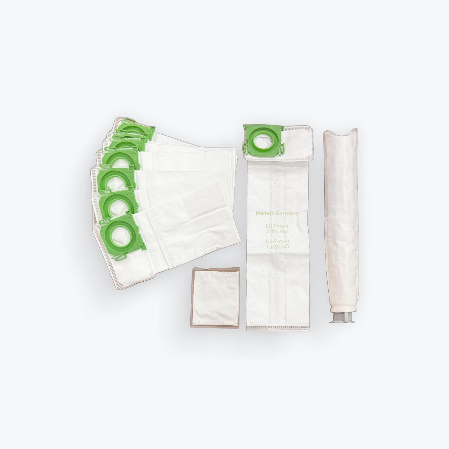 Essential G Service Box, 8 Premium Filter Bags, Microfilter Tube, Exhaust Filter for G1-G5 Upright Vacuums
