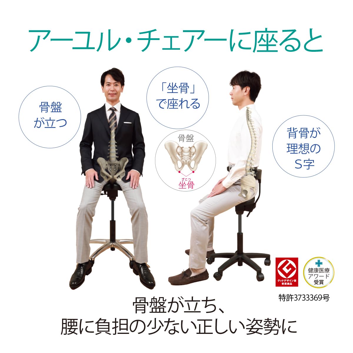 Amazon.co.jp: アーユルチェアー キャスタータイプ プレミアムモデル01
