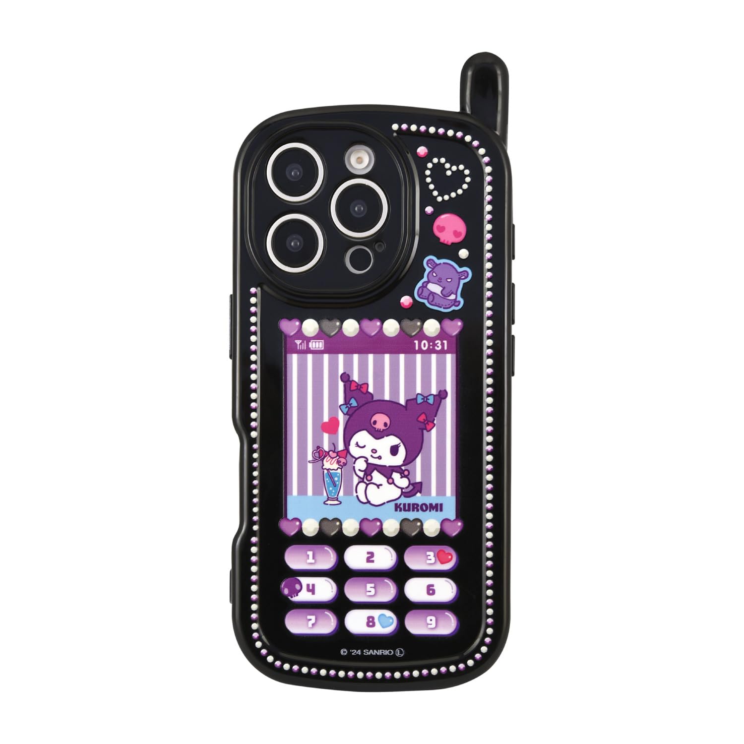 Amazon.co.jp: グルマンディーズ サンリオキャラクターズ iPhone16 Pro