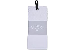 Callaway TW Callaway CG Trifold White Golf Towel