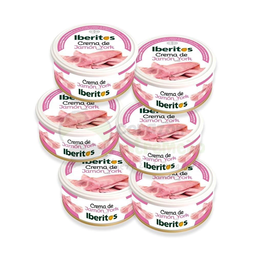 Pack 6 Crema de Jamón York Gourmet Extremadura