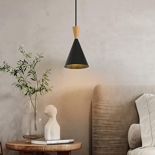 Miniatura 10 de Lámpara colgante moderna para cocina, lámparas colgantes ajustables que se enchufan a la toma de corriente para comedor, dormitorio, sala de estar,