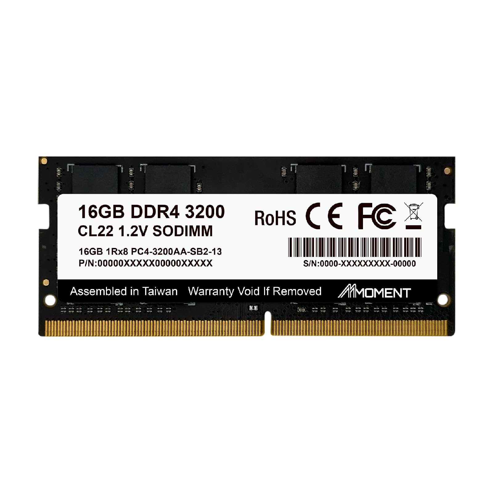 メモリー MMOMENT DDR4 16GB 3200Mhz Amazon.co.jp: MMOMENT DDR4 16GB 3200Mhz SODIMM ノートPC用メモリ