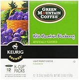 Green Mountain Coffee K-Cup, Wild Mountain Blueberry, 12-Count