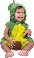 Vista 1 de Dress Up America Disfraz de aguacate para bebés - Disfraces de bebé para Halloween - Mameluco de fruta de aguacate para bebés