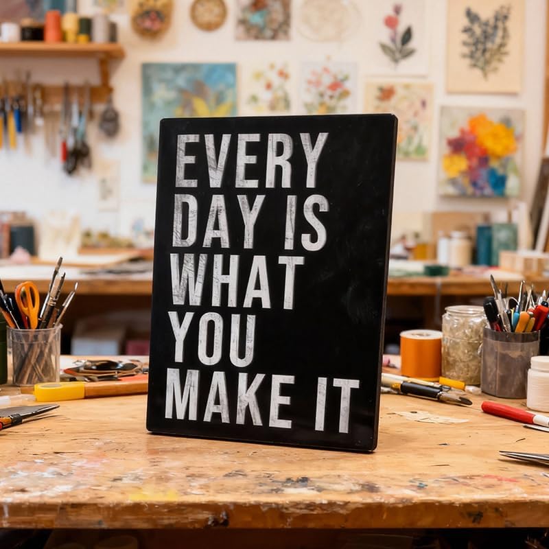 Inspiring wall art decoration platform, inspiring and positive quotes and proverbs, ideal gifts, decorative artworks for living rooms, bedrooms, dining rooms, and offices(YM1692)