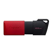 Kingston DataTraveler Exodia M PenDrive USB 3.2 Gen 1 DTXM, 128GB – con cappuccio removibile (Nero + Rosso)