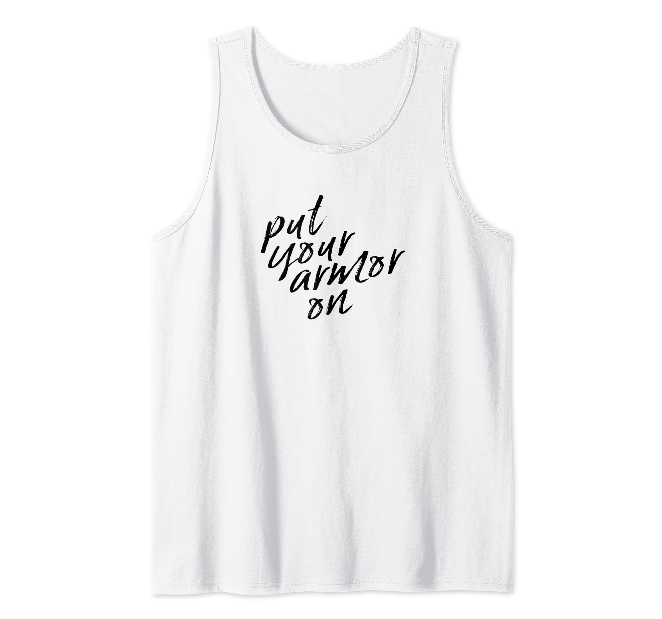 Put your armor on grunge pro tees Tank Top