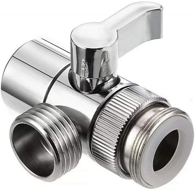 Bathroom Faucet Valve Diverter Sink Water Tap，Faucet Splitter Adapter Home Kitchen Accessories