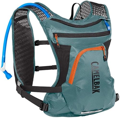 Miniatura 2 de CamelBak Chase Bike Vest 50oz - Chaleco de hidratación - Bolsillos de fácil acceso Atlantic Teal/Negro,Ladrillo cocido/Blanco,Verde militar,Negro