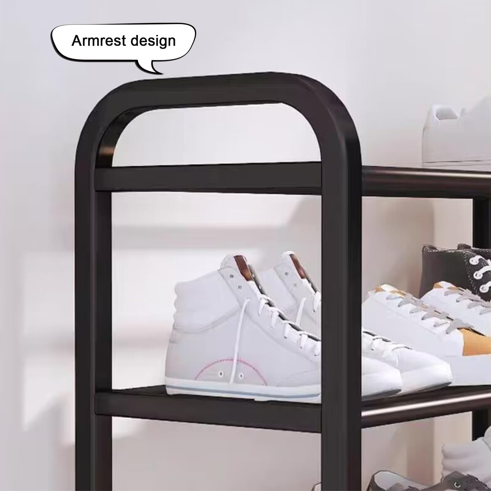 シューズラック　シューズボックス　下駄箱　くつ箱　省スペース　組み立て式　大容量 Amazon｜シューズラック 4段 靴収納 靴棚 12足 下駄箱 組み立て式 大