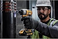 Vista 7 de DEWALT Kit de Taladro de Impacto Inalámbrico de 20V MAX, Sin Escobillas, Mandril Hexagonal de 1/4", 2 Baterías y Cargador (DCF787C2)