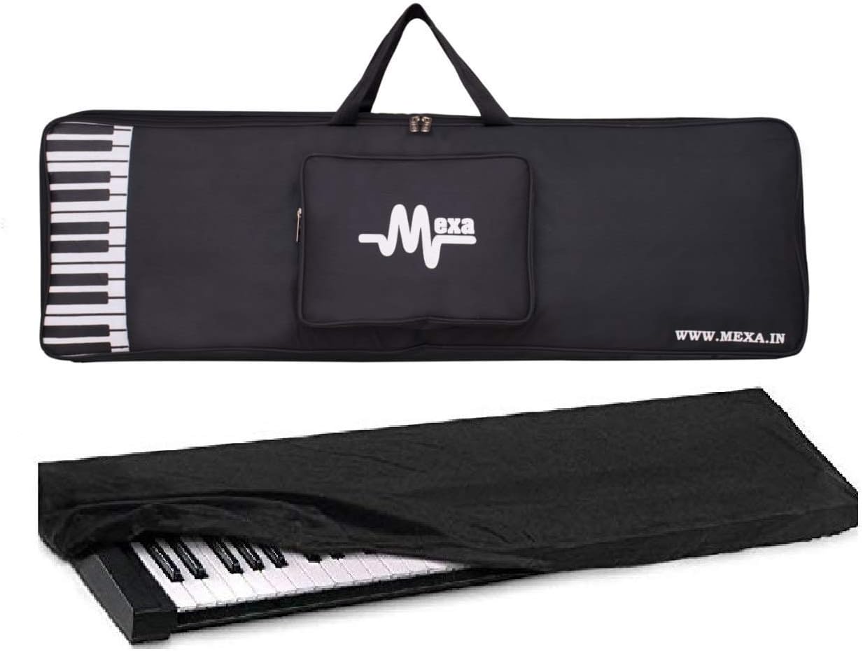 Mexa Compatible with Casio Cts100; Cts200; Cts300; Cts195 Ctk1200; Ctk1300; Ctk1550; Ctk2550; Ctk2400; Ctk3000; Ctk3200; Ctk3500; Keyboard Bag with Dust Cover Padded Quality.
