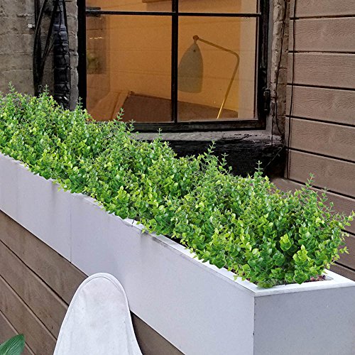 MIHOUNION 4 mazzi Piante Artificiale arbusti Falso...