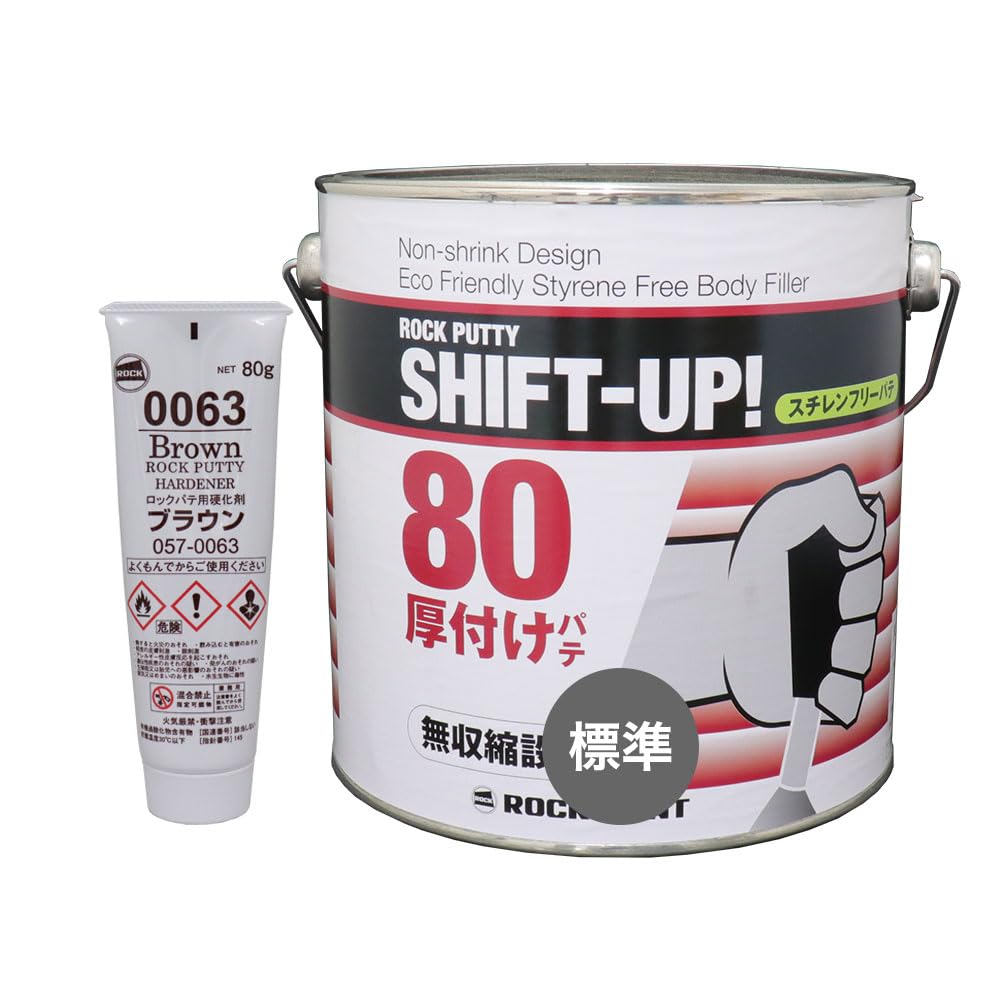 Amazon | ロックパテ シフトアップシリーズ 80 標準 2kgセット/ロック 