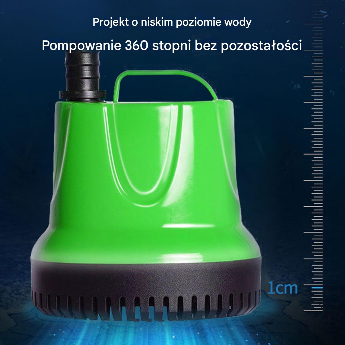 Pompa Zanurzeniowa Do Akwarium Cichy system filtracyjny z przyssawkami,