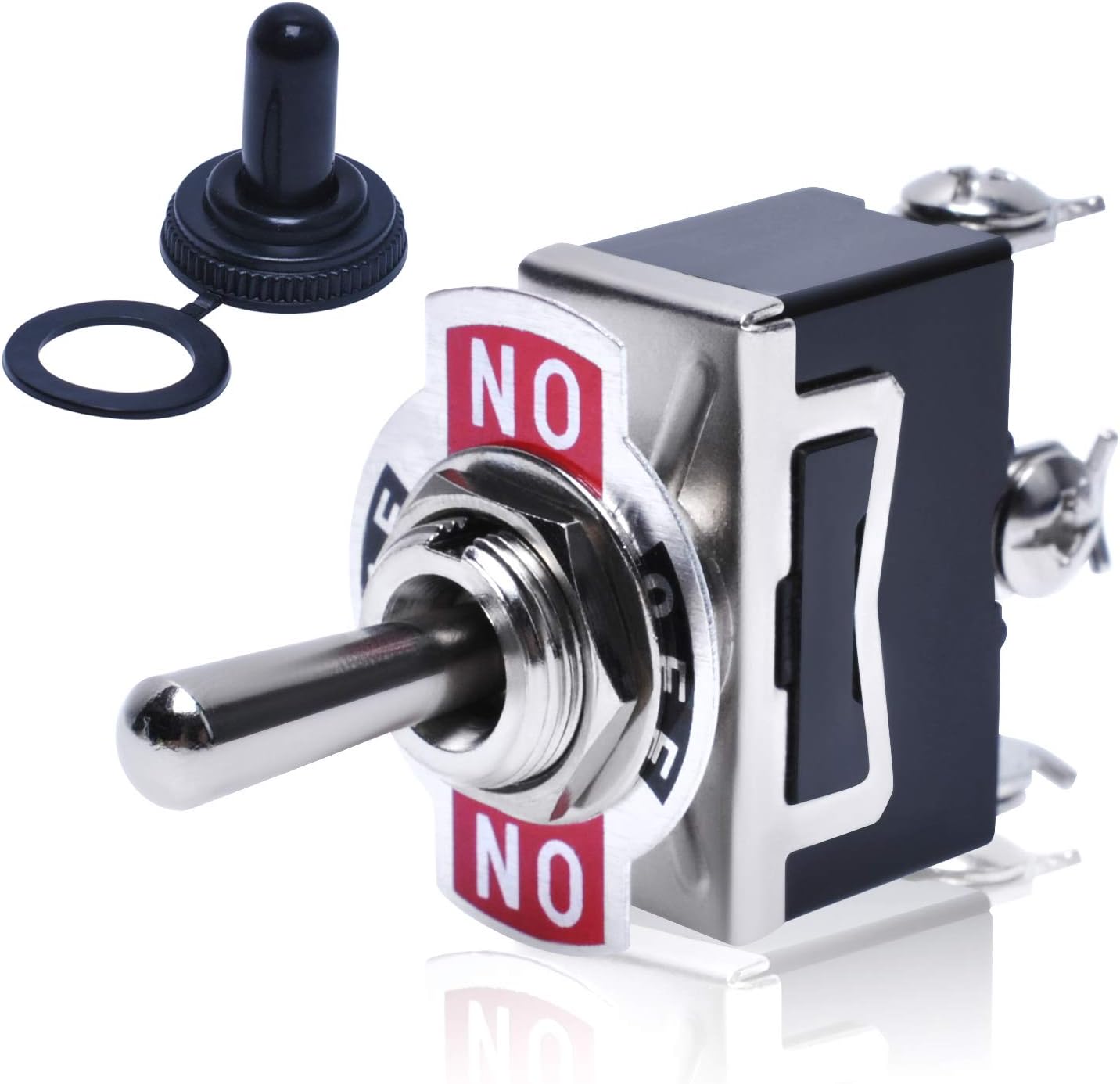 Amazon.co.jp ポドイHeavy Duty Momentary Rocker Toggle Switch with Boot