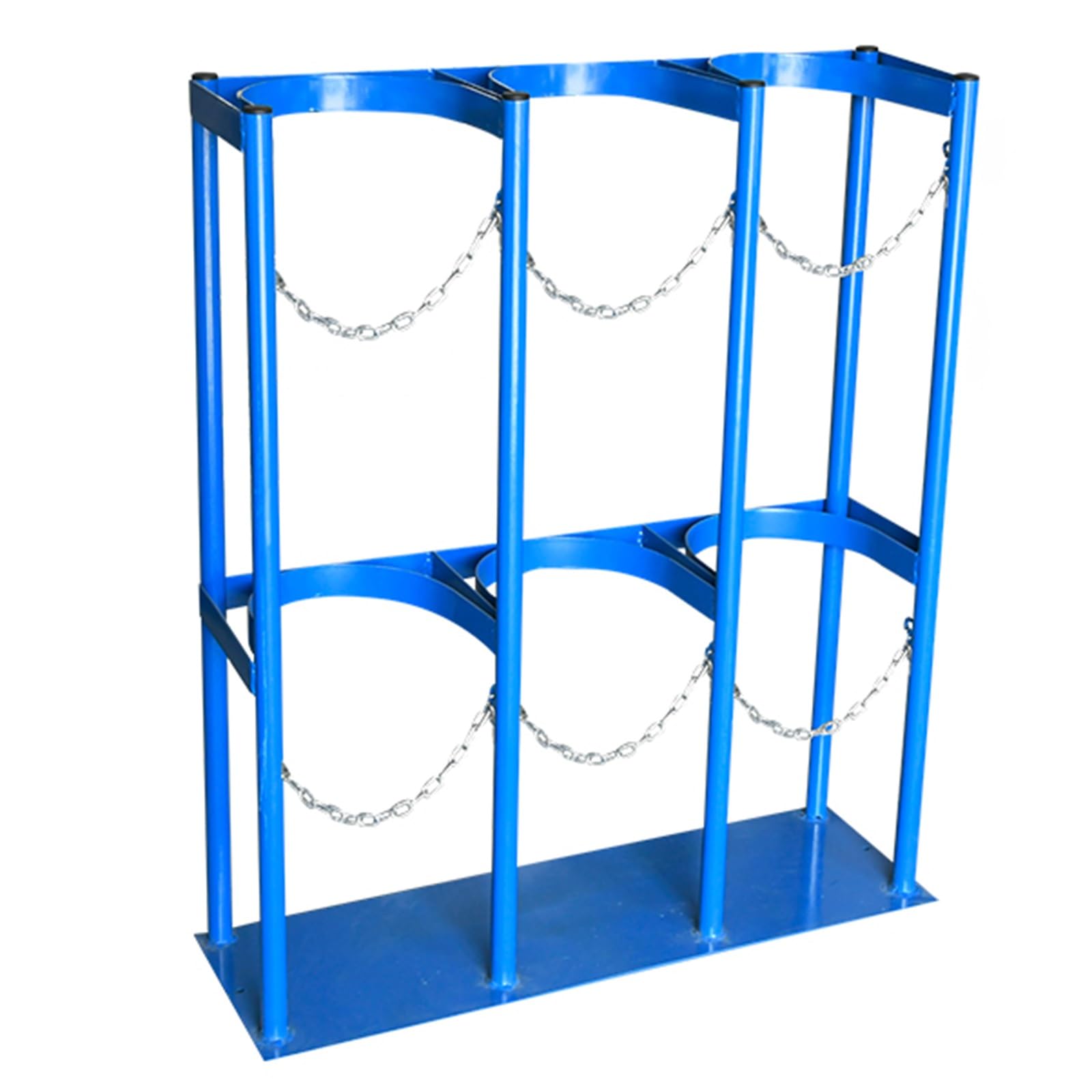 Oxygen Tank Cylinder Cart Holder Steel Oxygen Tank Holder For 40L Gas Cylinder,Floor/Wall Mount Oxygen Tank Rack With 2 Hinges,Oxygen Cylinder Holder Stand For Hospital F,87x31x100cm/34.3x12.2x39.4in