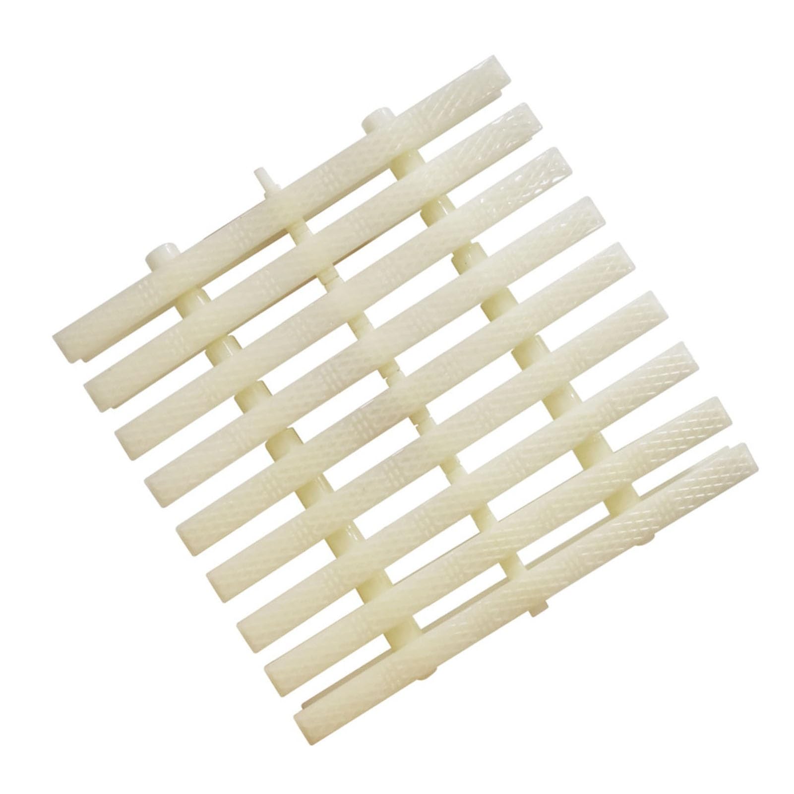 LWJSOCP Swimming Pool Grates,Swimming Pool Drainage Grating Cover - 10-Pack ABS Plastic Overflow Strips, 20x100CM, Indoor/Outdoor Use, Durable Grate for Efficient Water Drainage and Safety