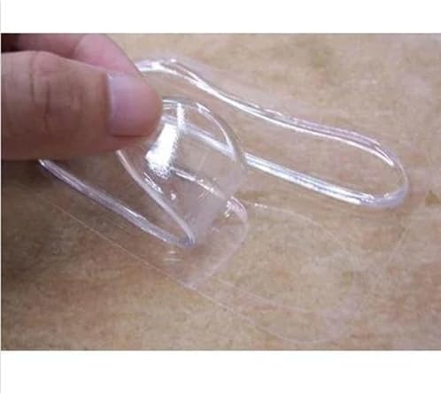 Bunion 2-Piece Transparent Shoe Anti-Shooting Silicone Heel Protective Gel Heel Pillow