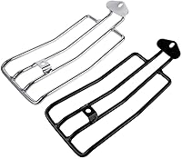 Vista 8 de Motocicleta trasero asiento portaequipajes estante de equipaje para XL883/1200 X48 (plata)
