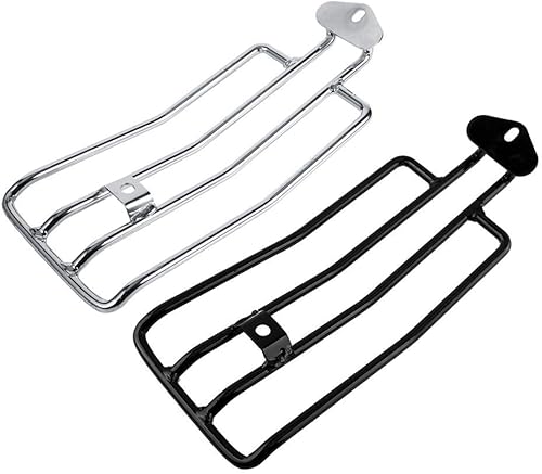 Miniatura 8 de Fydun - Estante trasero de motocicleta para asiento de equipaje, estante de equipaje para XL8831200 X48 (plateado)