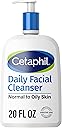 Cetaphil Face Wash, Daily Facial Cleanser for Sensitive, Combination to Oily Skin, 20 oz, Gentle Foaming, Soap Free, Hypoallergenic