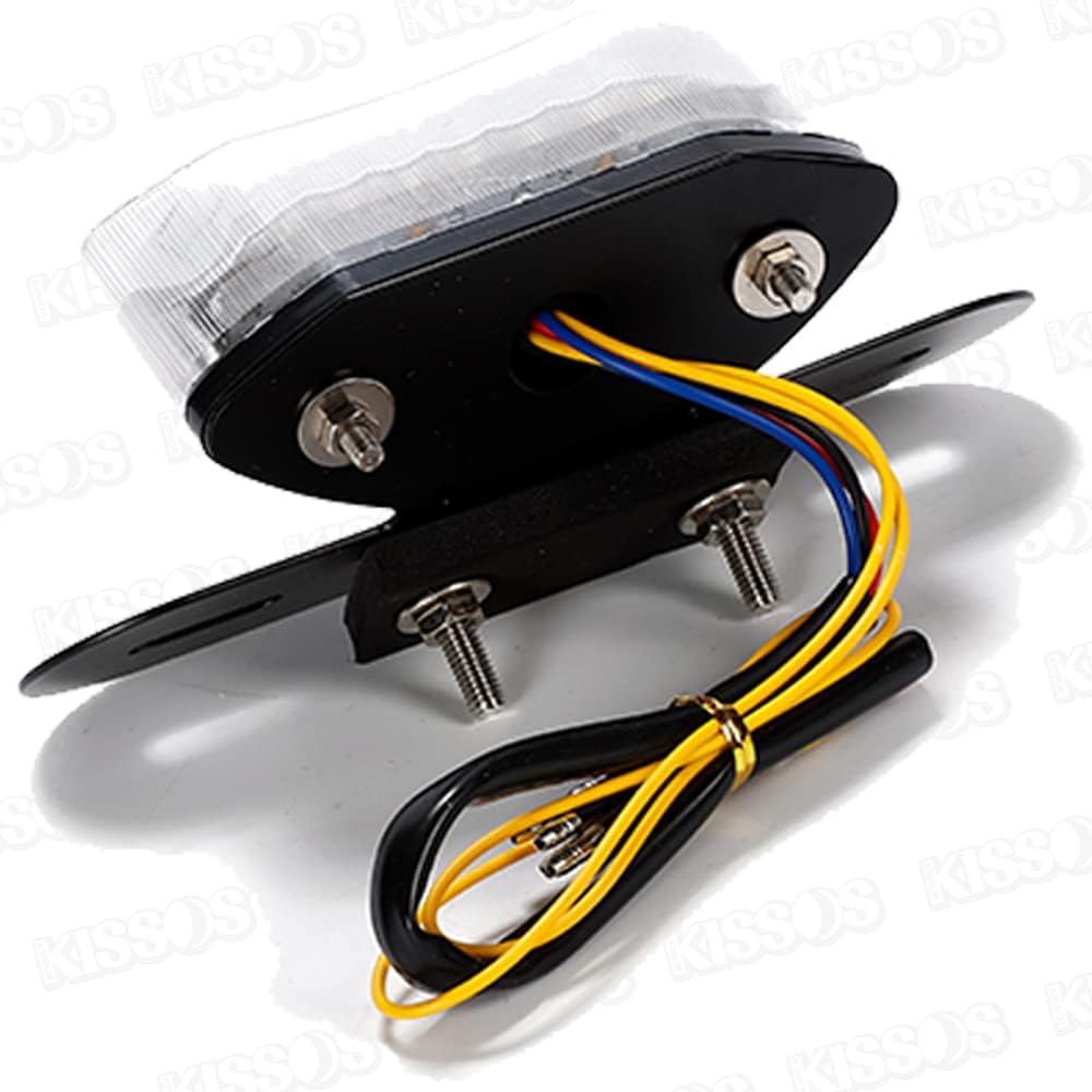 最大60 オフ Led ルーカス テールランプ バイク ナンバーステー ブレーキ プレート 汎用 ホンダ ヤマハ Honda Yamaha ブラック ステー クリア Lcoo Edu In