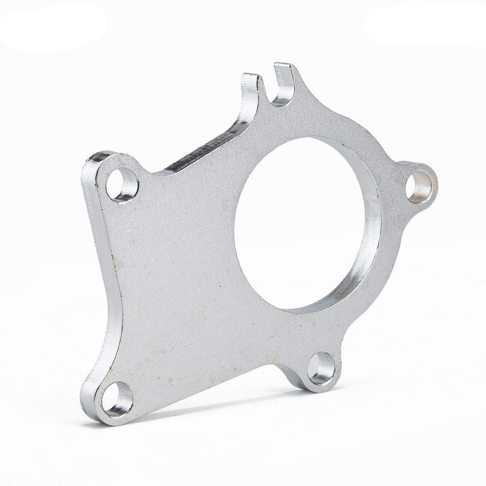 t04e T3/T4 430 5-bolt Turbo Outlet Dump Tubo Acero dulce Brida Escape vivienda de brida