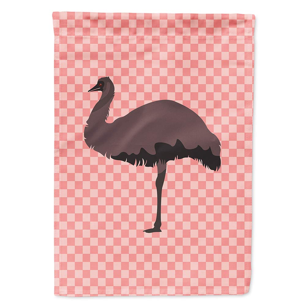 Drapeau emu pink check flag en canevas haut de gamme multicolore grand format BB7922CHF