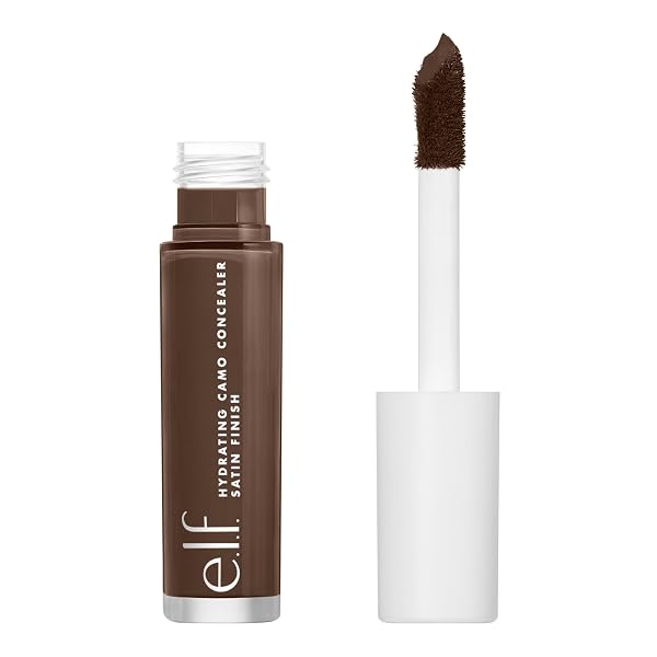 E.l.f. Hydrating Camo Concealer, Covers Blemishes & Under-Eye Circles, Full-Coverage & Delivers A Satin Finish, Vegan & Cruelty-Free, Fair Beige