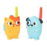 B. toys – Lolo & Woofer Walkie– Talkies – 2– Pack Walkie Talkies – Long 100– Foot Range – Toys for Toddlers, Kids – 3+ Years