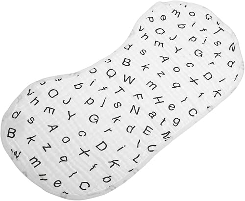 Miniatura 8 de ShoppeWatch Paños de muselina para eructos para bebé, 100% algodón natural, paquete de 5 unidades, grandes, 6 capas gruesas, suaves y absorbentes,