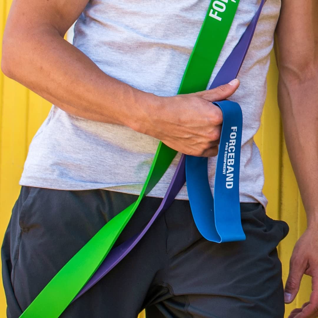 GUMY DO ĆWICZEŃ MINI BAND ZESTAW & POWER BAND ZESTAW - (ZESTAW MAXI)