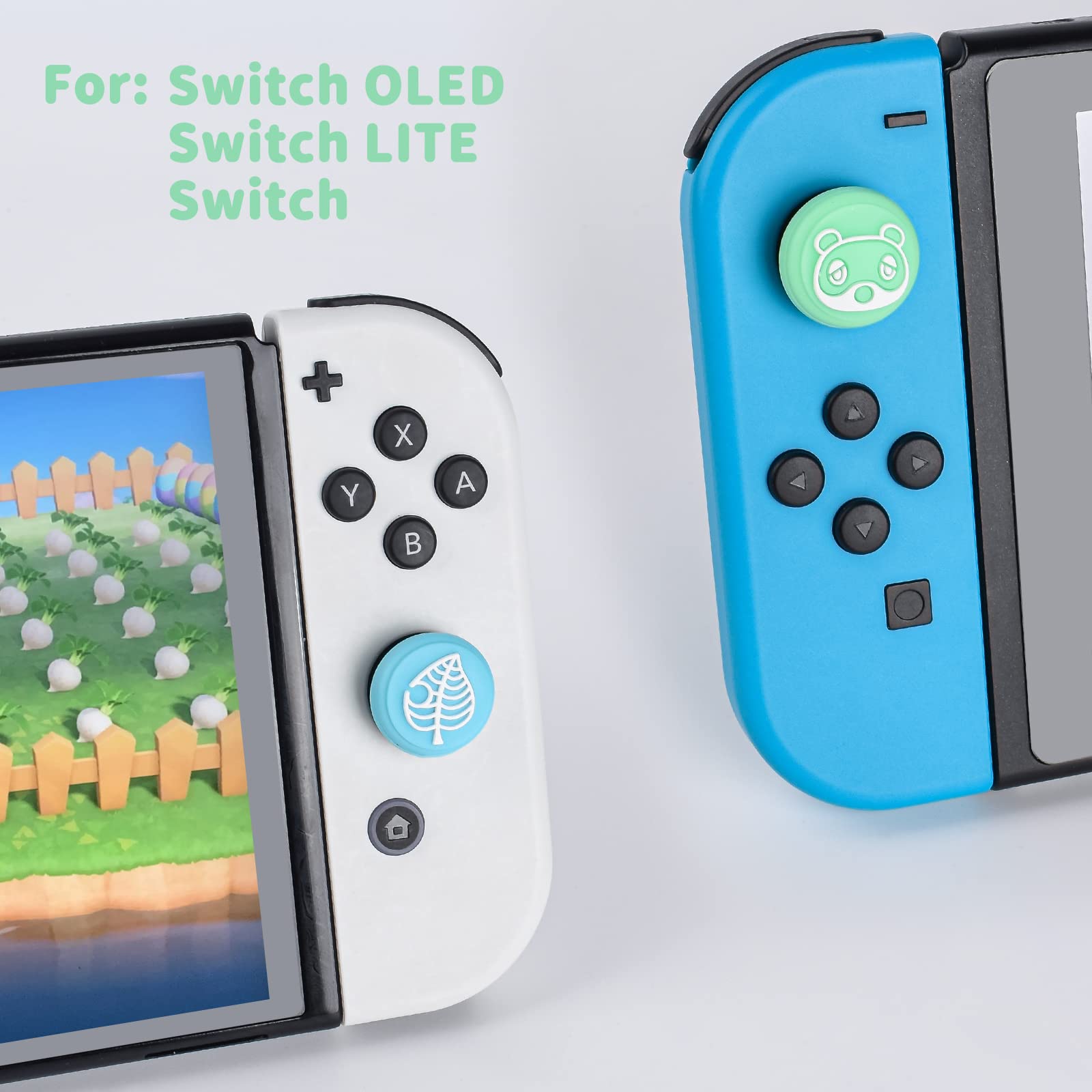 Amazon.com: DLseego Animal Crossing Thumb Grips Caps for Switch