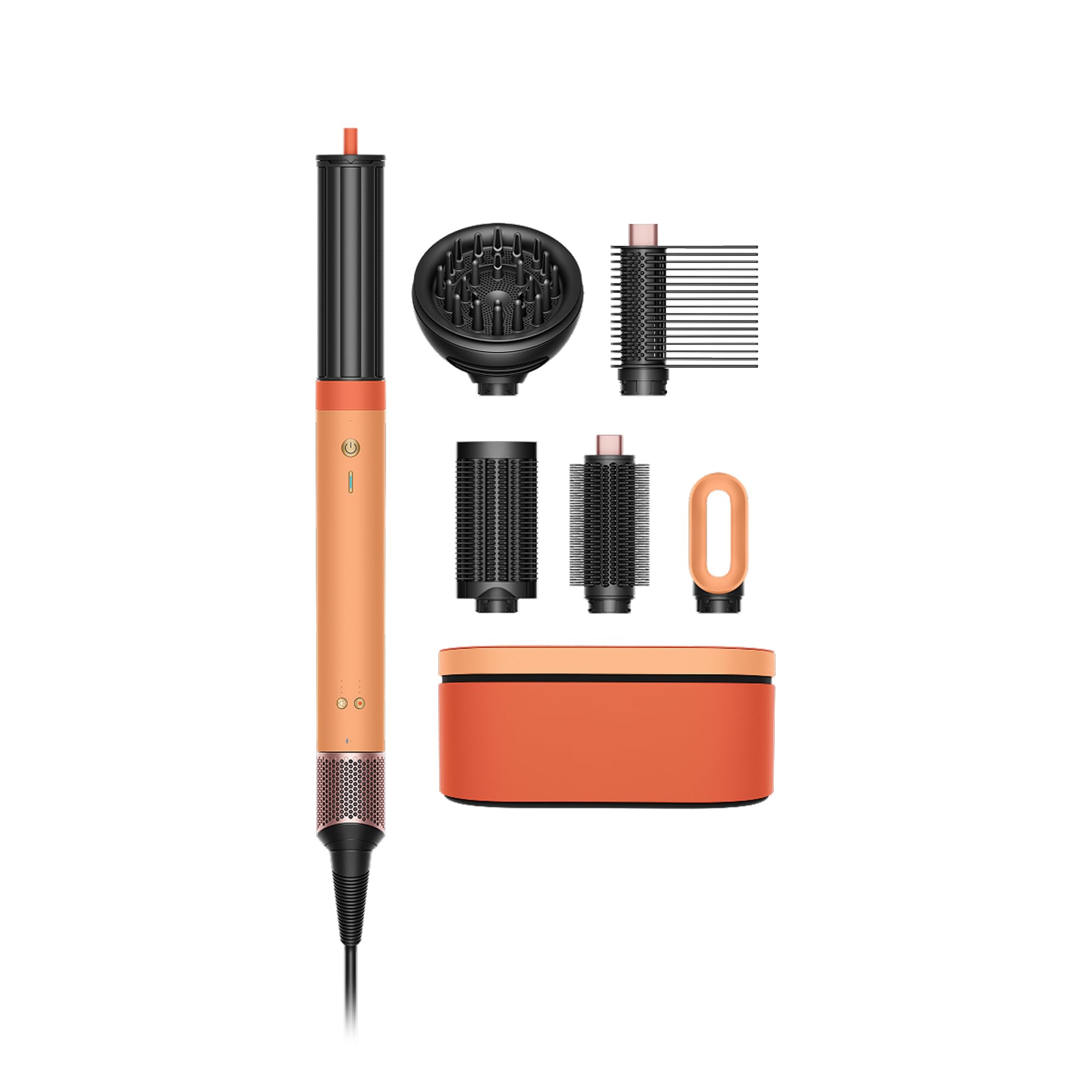 Limited Edition Airwrap Co-anda2x Multi-Styler and Dryer Curly+Coily in Ceramic Apricot and Topaz